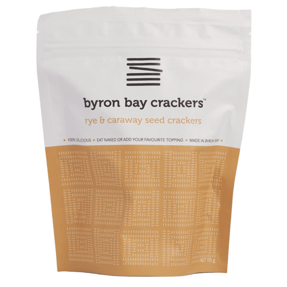 Rye & Caraway Seed Crackers Byron Bay Crackers byron-bay-olives.myshopify.com Byron Bay Olive Company