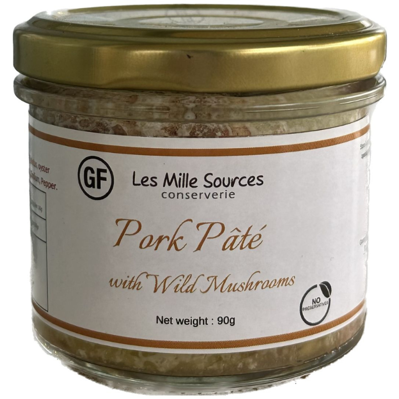 Pork Pâté with Wild Mushrooms Les Mille Sources Condiments byron-bay-olives.myshopify.com Byron Bay Olive Company