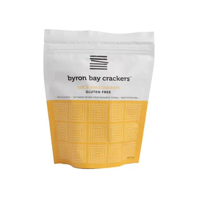 Gluten-Free Salt & Seed Crackers  Byron Bay Crackers Crackers byron-bay-olives.myshopify.com Byron Bay Olive Company