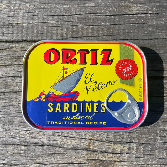 Sardines Ortiz Tin  Byron Bay Olive Co.  byron-bay-olives.myshopify.com Byron Bay Olive Company