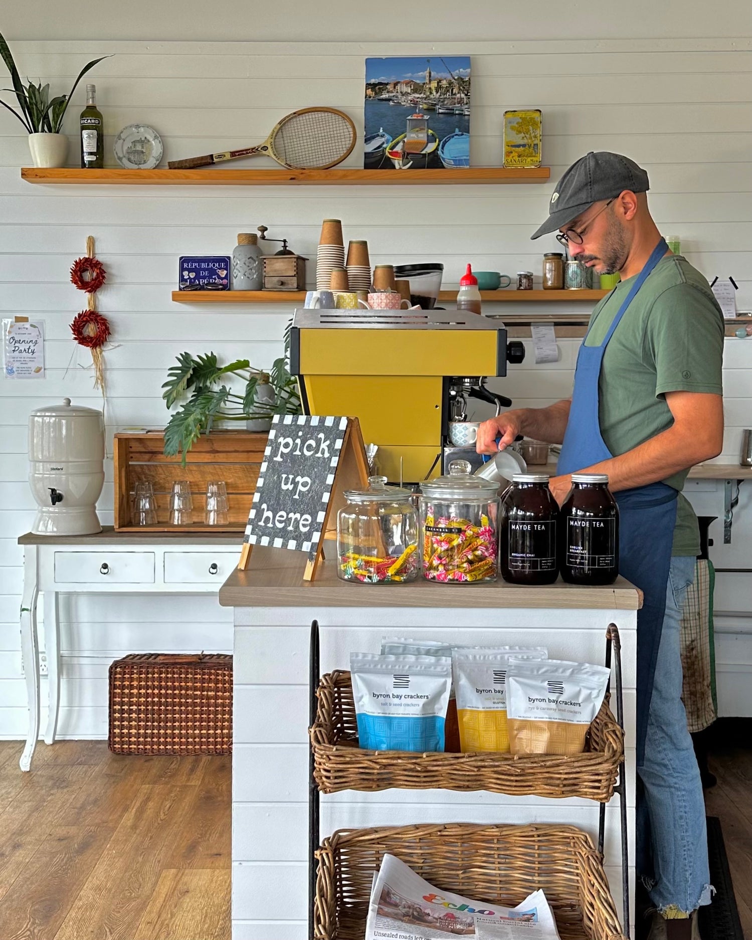 Arthur Ferrandez, barrista and Manager of The Olive Place