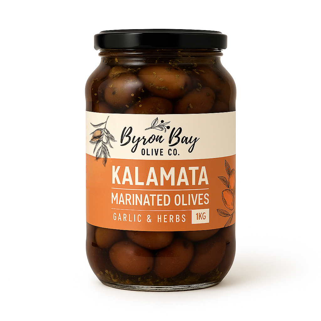 Pitted Kalamata Olives / Herbs & Garlic