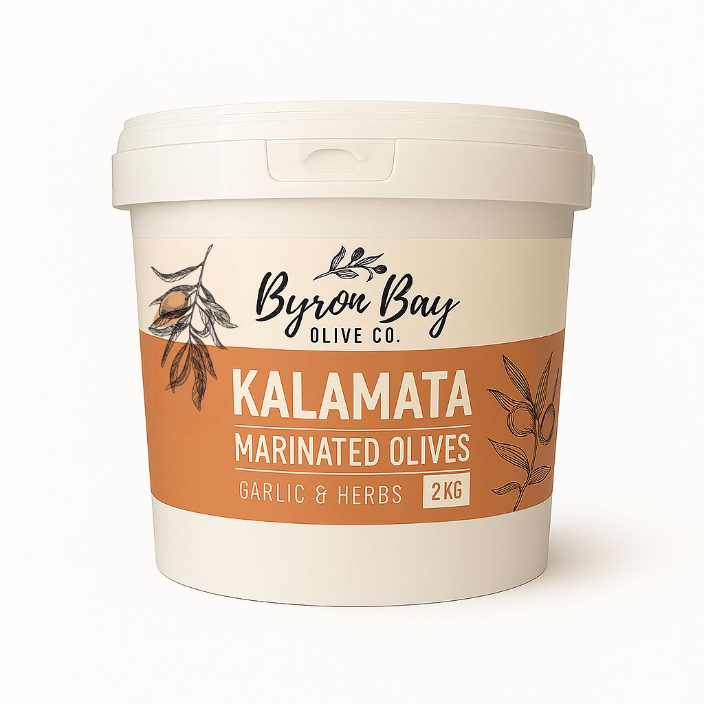 Pitted Kalamata Olives / Herbs & Garlic