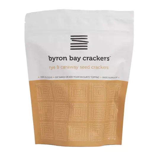 Rye & Caraway Seed Crackers Byron Bay Crackers byron-bay-olives.myshopify.com Byron Bay Olive Company