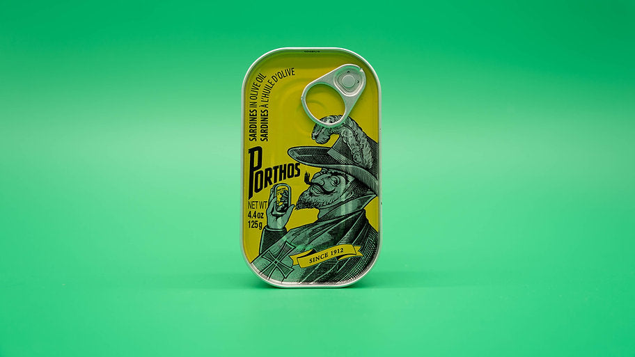 Porthos Sardines in Olive Oil 125 g Porthos Sardines byron-bay-olives.myshopify.com Byron Bay Olive Company