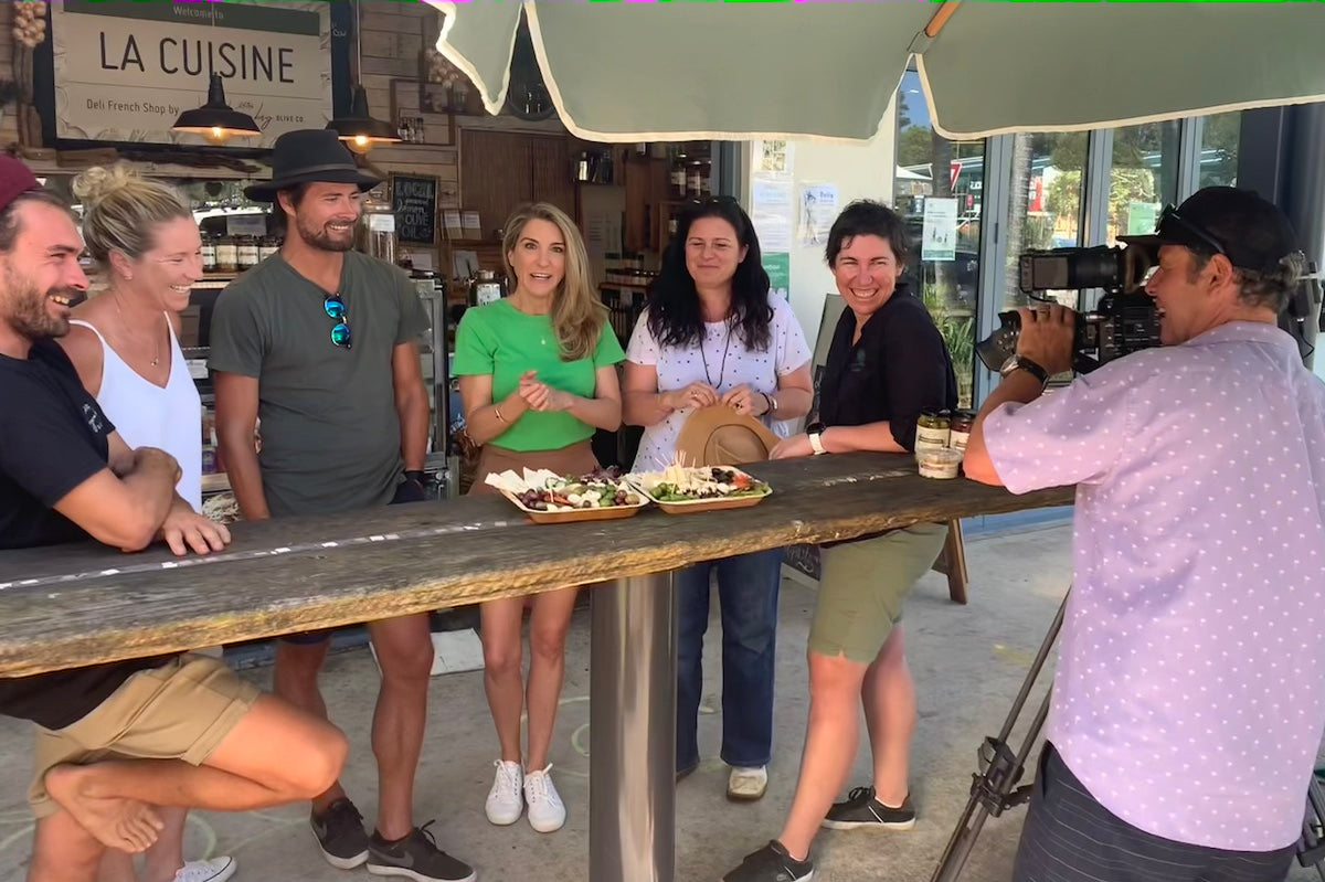 Byron Bay Olive Co on Channel 7's Sydney Weekender – Byron Bay Olive Co.