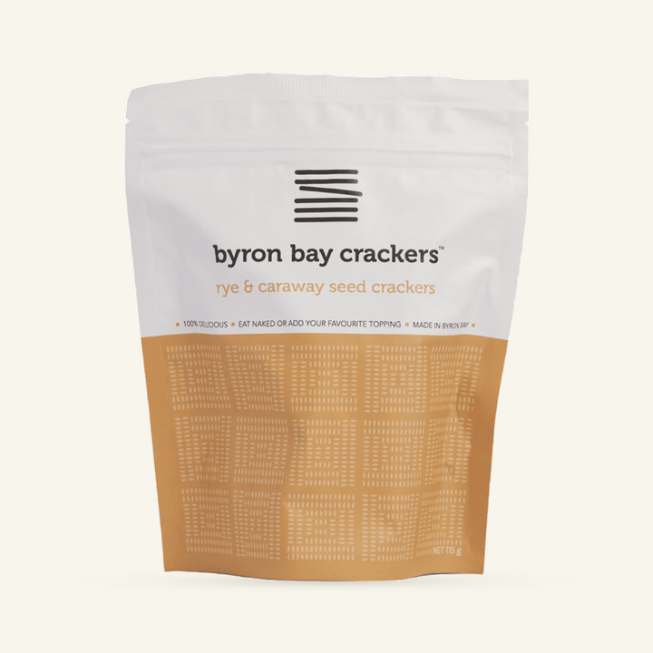 Rye &amp; Caraway Seed Crackers  Byron Bay Crackers  byron-bay-olives.myshopify.com Byron Bay Olive Company