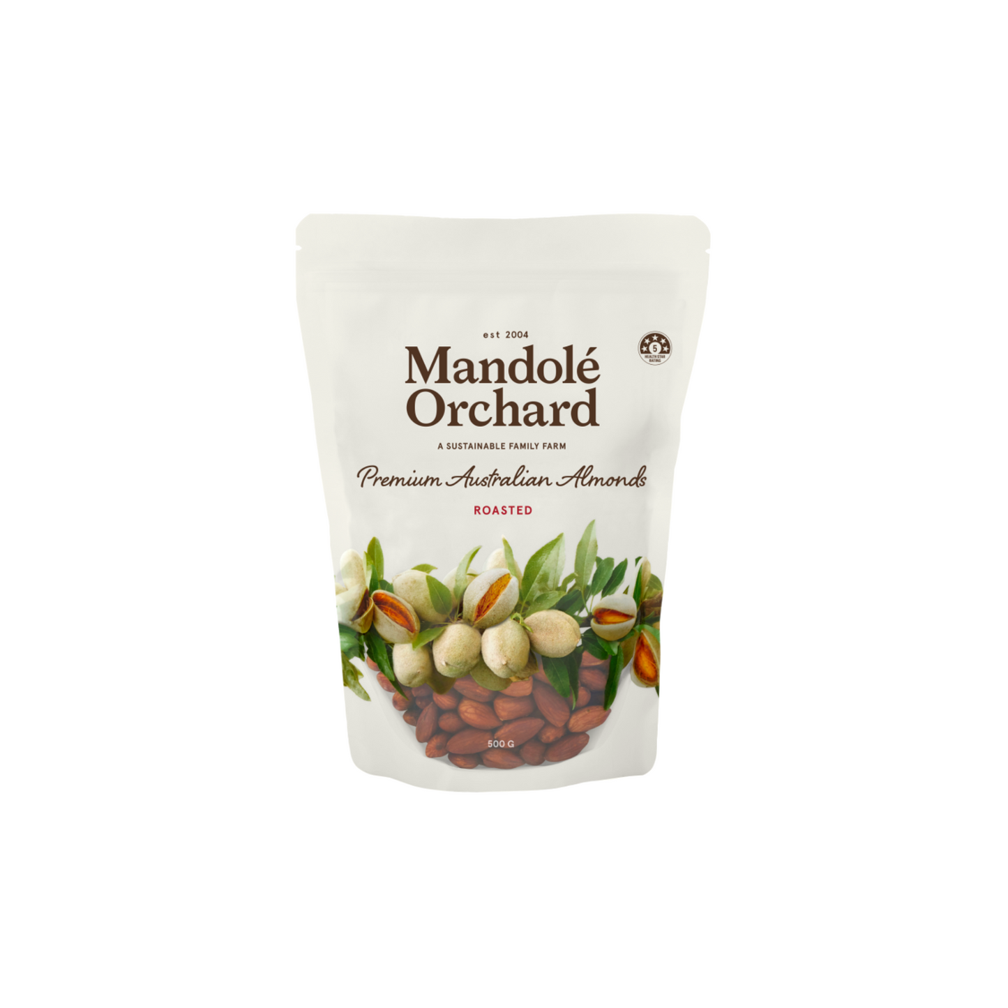 Roasted Premium Australian Almonds Mandole Orchard  Mandole Orchard Nuts byron-bay-olives.myshopify.com Byron Bay Olive Company