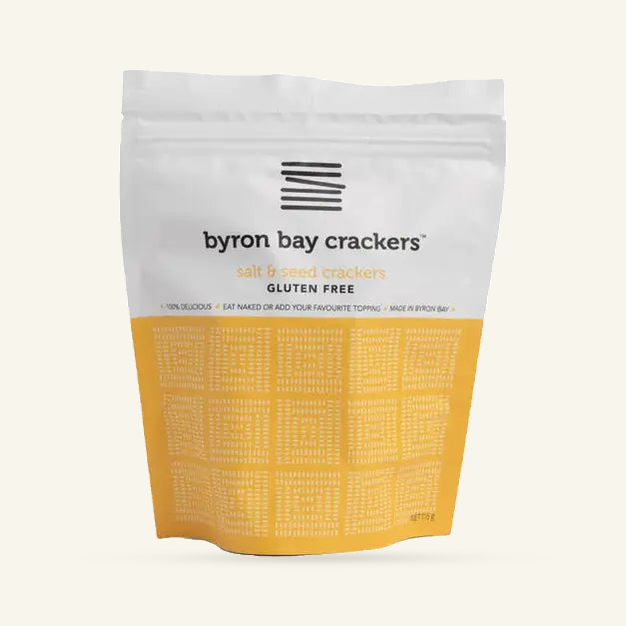 Gluten-Free Salt &amp; Seed Crackers  Byron Bay Crackers Crackers byron-bay-olives.myshopify.com Byron Bay Olive Company