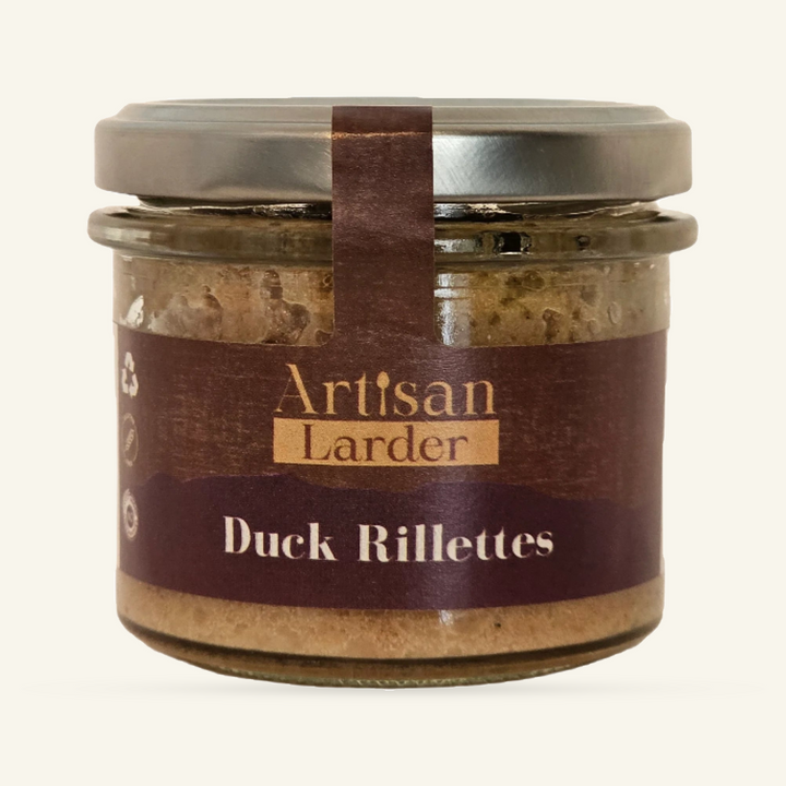 Duck Rillettes  Byron Bay Olive Co.  byron-bay-olives.myshopify.com Byron Bay Olive Company