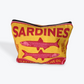 Retro Sardine Makeup Bag Sardine Yellow Byron Bay Olive Co.  byron-bay-olives.myshopify.com Byron Bay Olive Company