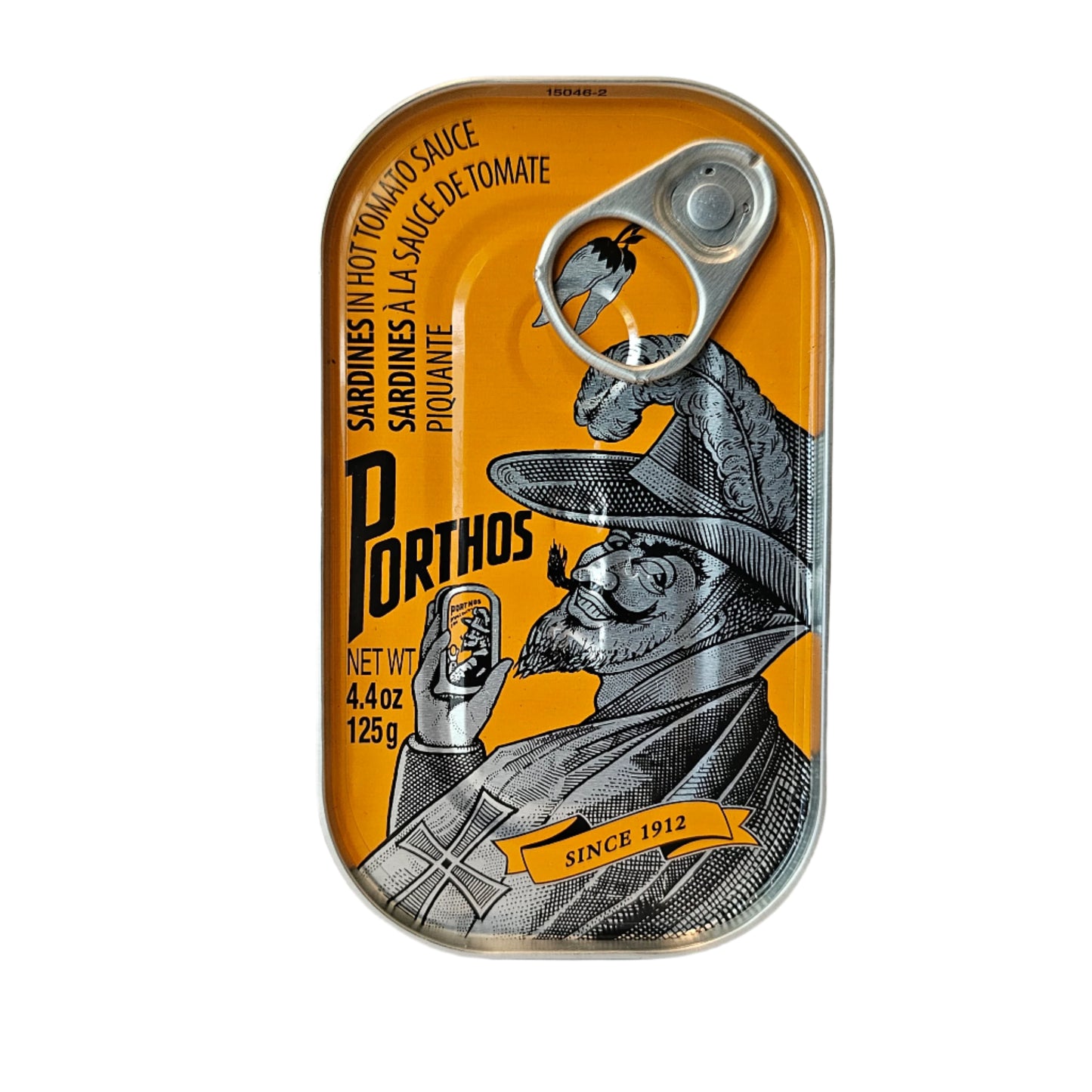 Porthos Sardines in Hot Tomato Sauce 125 g