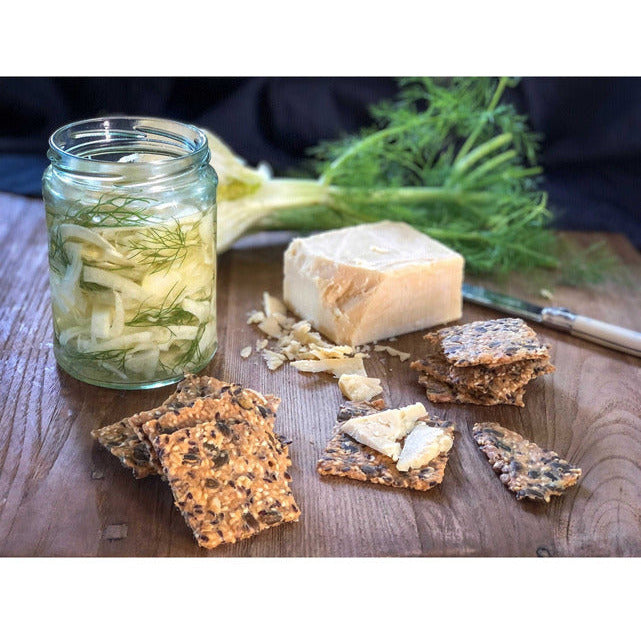 Gluten-Free Salt &amp; Seed Crackers  Byron Bay Crackers Crackers byron-bay-olives.myshopify.com Byron Bay Olive Company